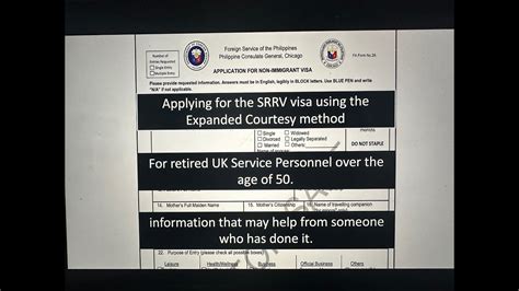 srrv expanded courtesy visa.